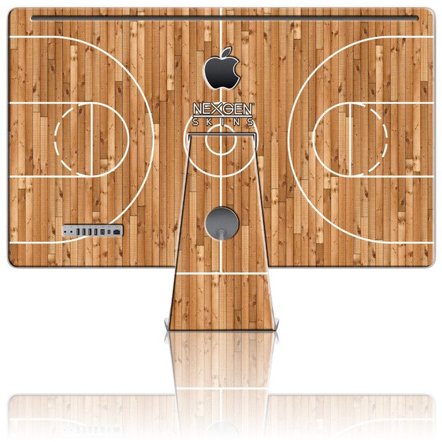 Nexgen Skins su 3D efektu, skirta iMac 27 (Hardwood Classic 3D) 7