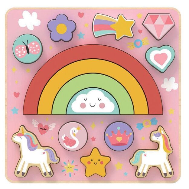 2Kids Toys 2-in-1 Unicorn Balance Puzzle