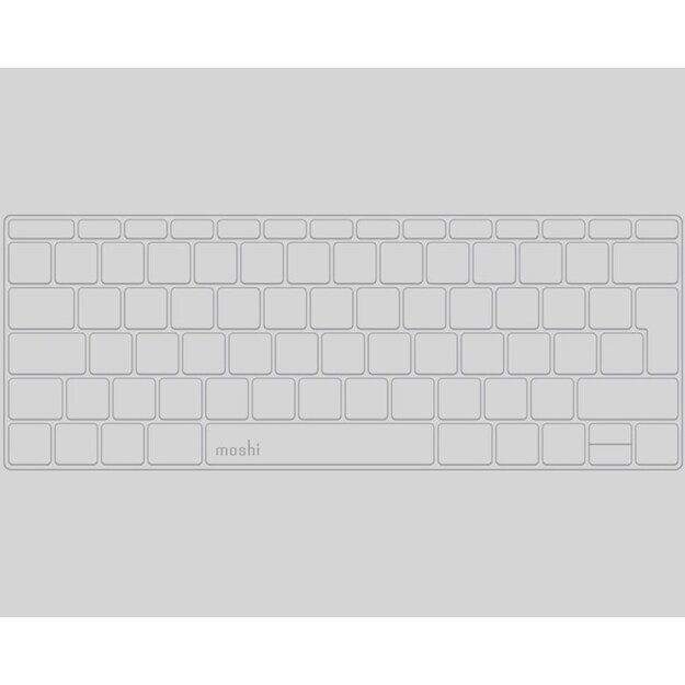 „Moshi ClearGuard 12“ – klaviatūros apsauga, skirta „MacBook 12“ / „MacBook Pro 13“ (ES išdėstymas)