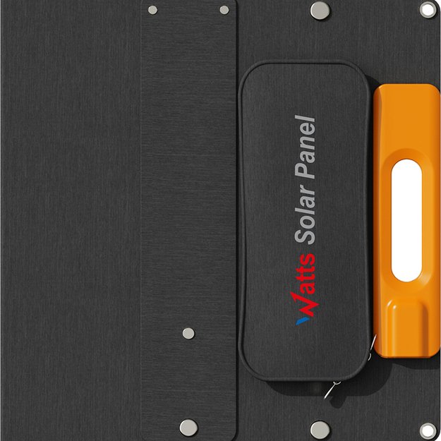 Wonder Ws60 – 60 W saulės baterija su USB-C PD 30W ir USB-A QC 18W išvestimi (juoda) 9