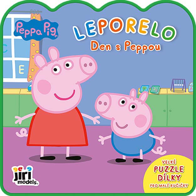 Mano pirmoji leporelo Peppa Pig diena 1