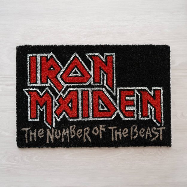 „Iron Maiden“ – durų kilimėlis (40 x 60 cm) 4
