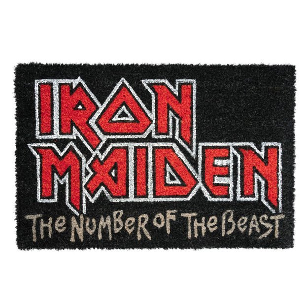„Iron Maiden“ – durų kilimėlis (40 x 60 cm) 1