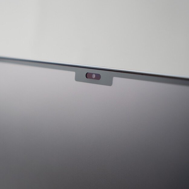 „Moshi iVisor AG“ – matinė ekrano apsauga, skirta „MacBook Pro 14“ (M3/M2/M1/2023-2021) (juoda / skaidrus / matinis)