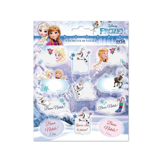 „Disney Frozen 2“ – etiketės, skirtos dovanoms suasmeninti 3