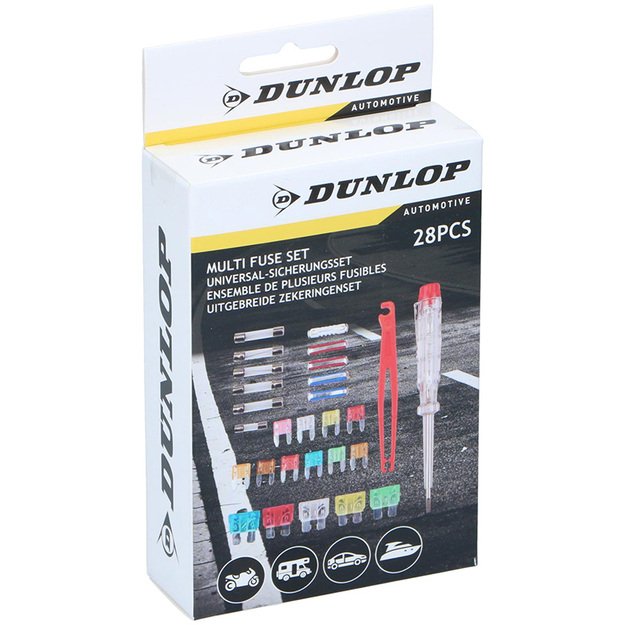 Dunlop - Saugiklių rinkinys + įtampos matuoklis 28 prekės 1