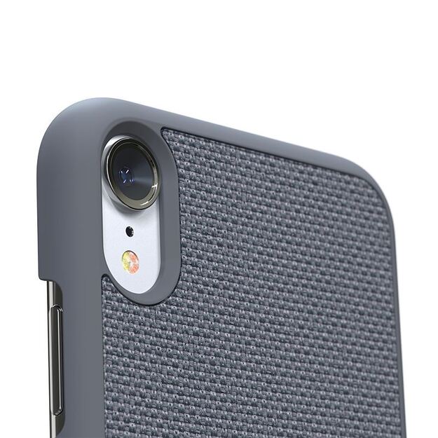 Nordic Elements Original Hel – iPhone XR dėklas su tikro klevo mediena (vidutinės pilkos spalvos) 2