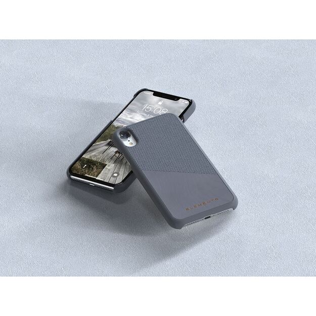 Nordic Elements Original Hel – iPhone XR dėklas su tikro klevo mediena (vidutinės pilkos spalvos) 13