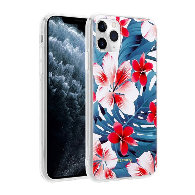 „Crong Flower Case“ – dėklas, skirtas „iPhone 11 Pro“ (03 modelis)