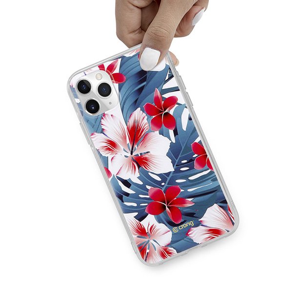 „Crong Flower Case“ – dėklas, skirtas „iPhone 11 Pro“ (03 modelis)