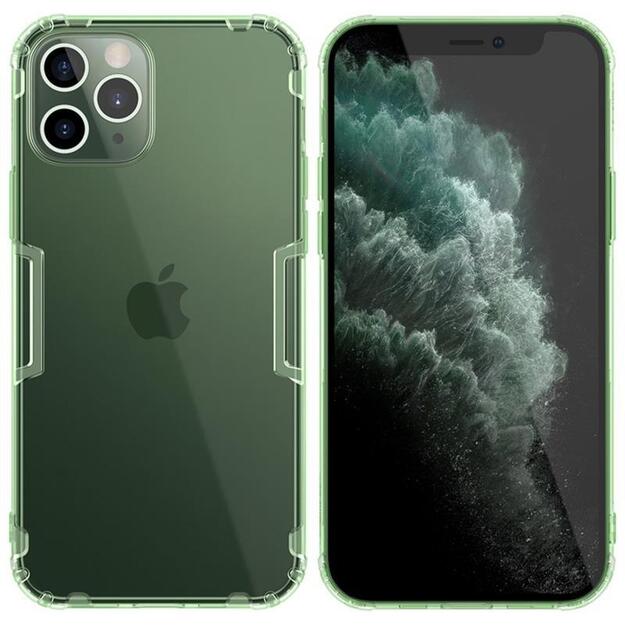 Nillkin Nature TPU dėklas – Apple iPhone 12 Pro Max dėklas (tamsiai žalias)