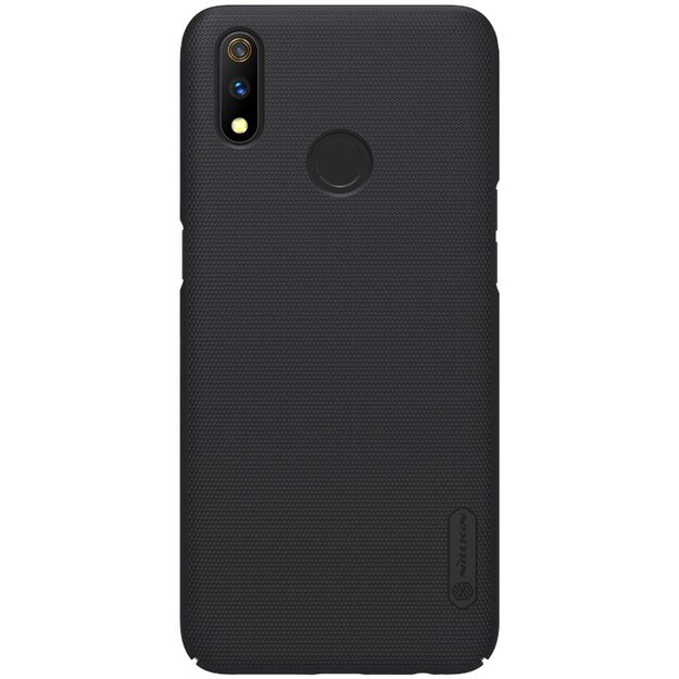 Nillkin Super Frosted Shield – dėklas, skirtas Realme 3 Pro (Realme X Lite) (juodas) 17