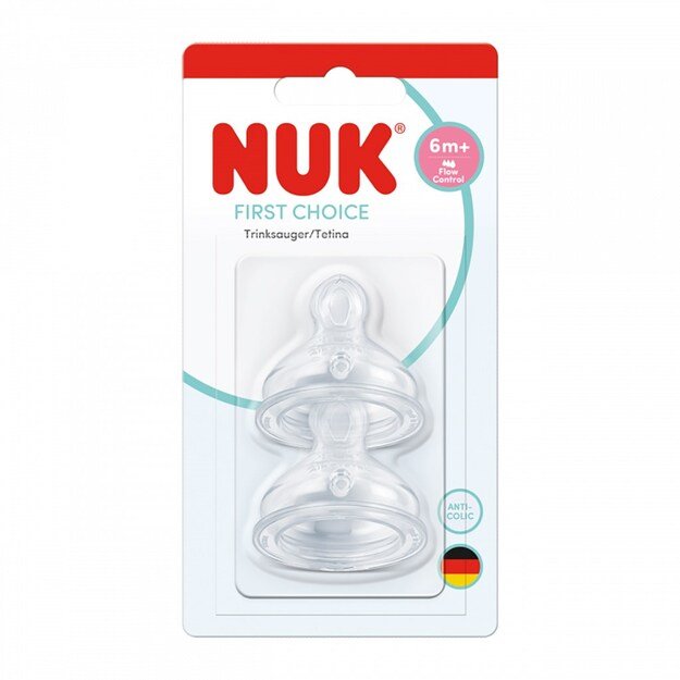 „Nuk Flow First Choice Control“ „Nuk 6+“ m 2 vnt. 1