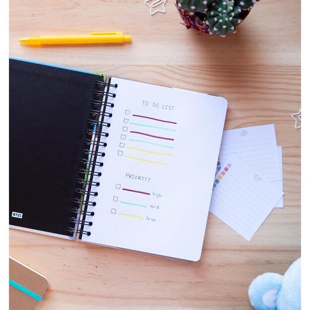 Linijos draugai – užrašų knygelė A5 17