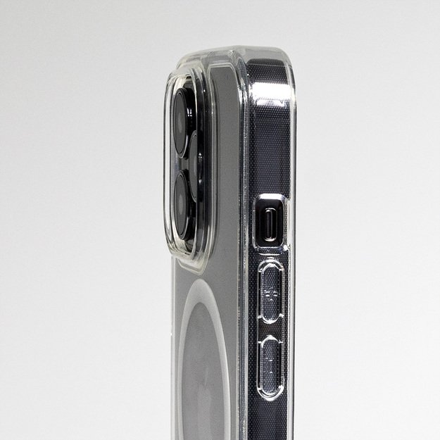 „Crong Clear MAG Cover“ magnetinis dėklas, skirtas „iPhone 13 mini“ (skaidrus) 7