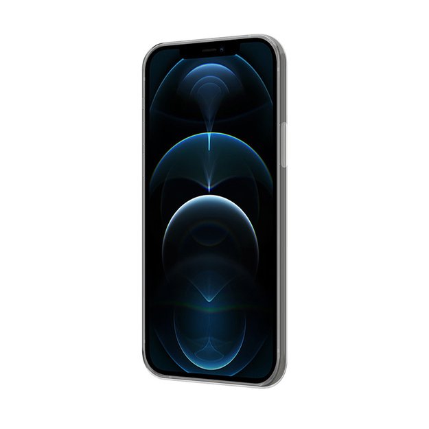 Crong Crystal Slim Cover – apsauginis dėklas, skirtas iPhone 12 Pro Max (skaidrus) 4