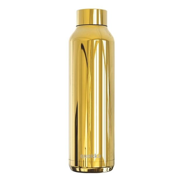 Quokka Solid - 630 ml nerūdijančio plieno termo butelis (Sleek Gold)