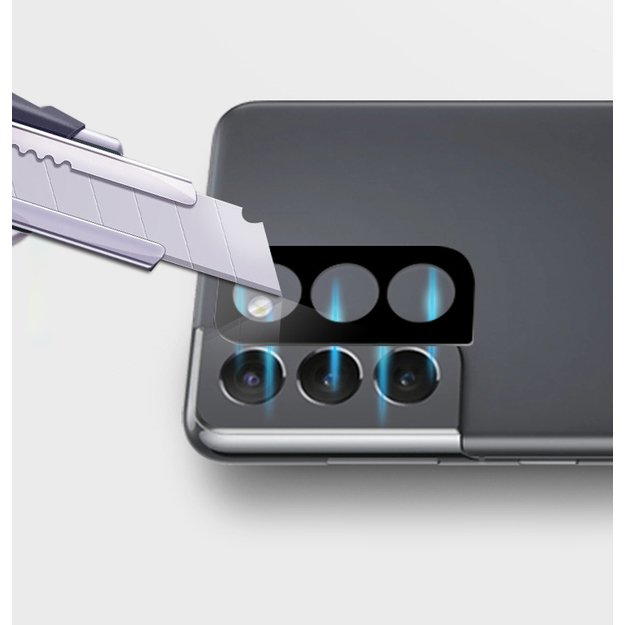 Mocolo Silk Camera Lens Glass – apsauginis stiklas, skirtas Samsung Galaxy S22 / S22+ fotoaparato objektyvui  25