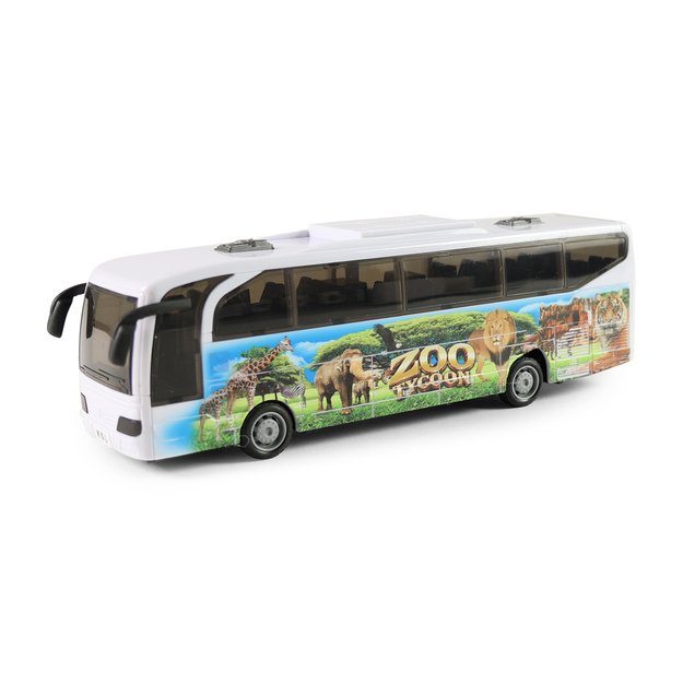 ZOO bus with sound and light 23 cm