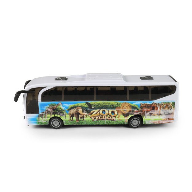 ZOO bus with sound and light 23 cm