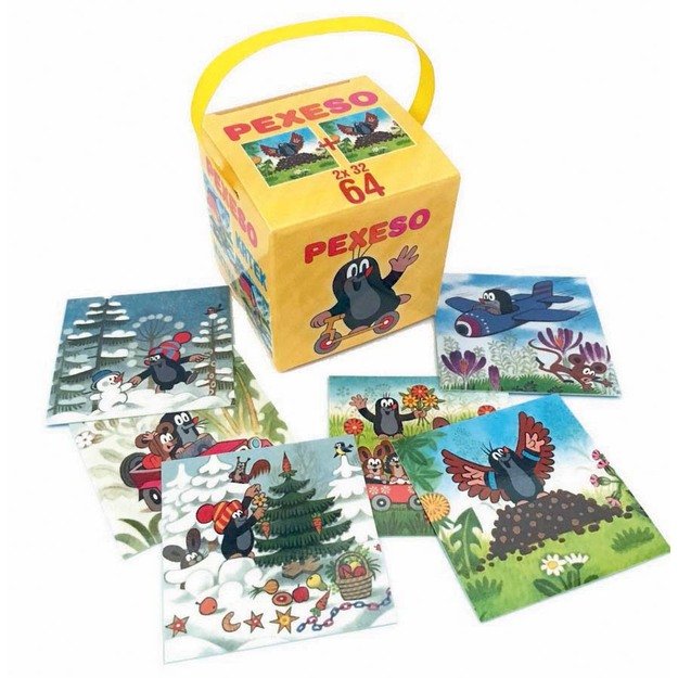 the pexeso pairs game The Mole in a box