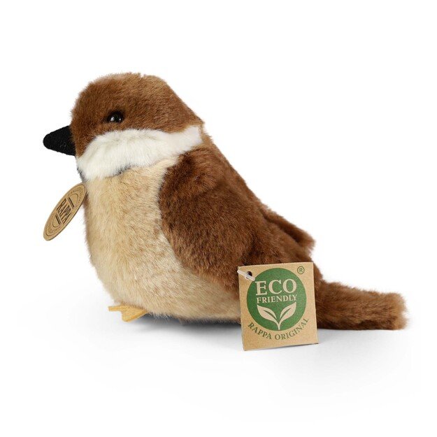 Plush sparrow bird 13 cm ECO-FRIENDLY