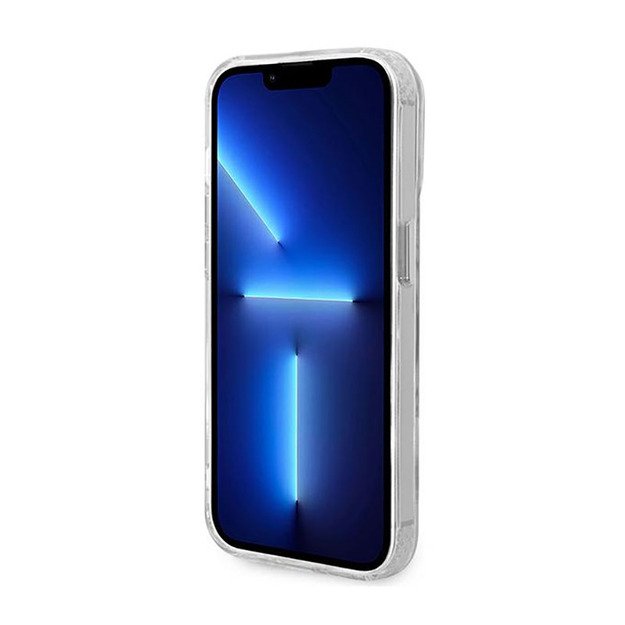 Guess Metal Outline MagSafe – dėklas, skirtas iPhone 14 Pro (skaidrus) 22