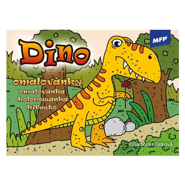 MFP Dino coloring pages