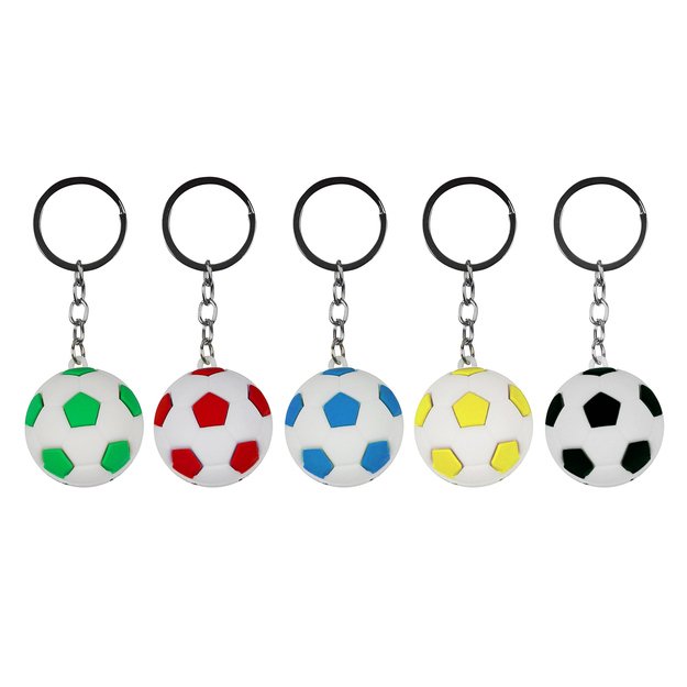 Keychain soccer ball mix colors 35 mm