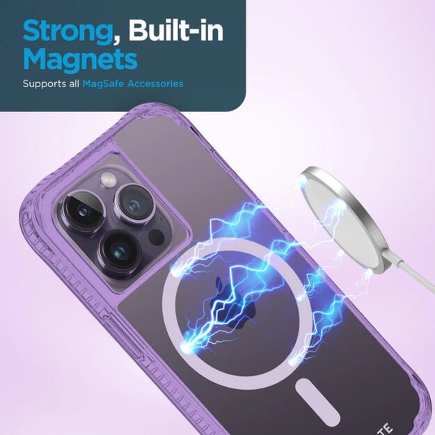 Case-Mate Tough Plus MagSafe – dėklas iPhone 14 Pro (La La Lavender)