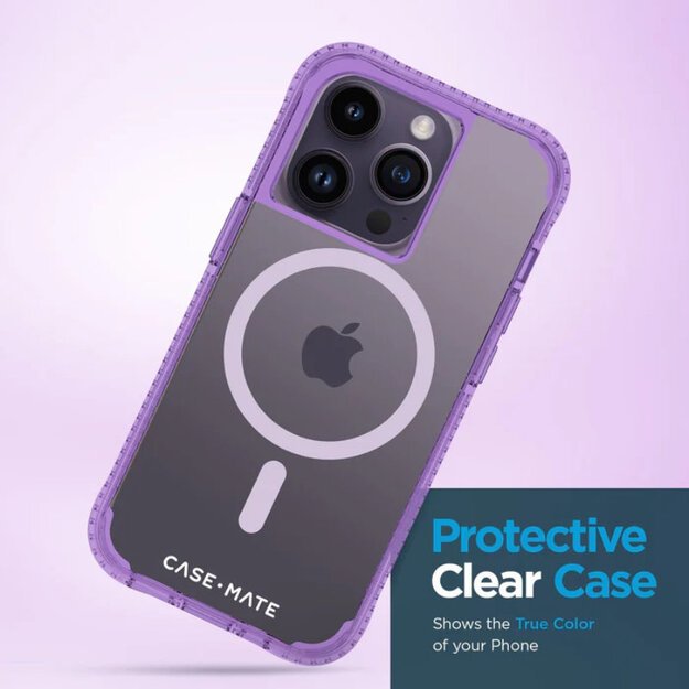 Case-Mate Tough Plus MagSafe – dėklas iPhone 14 Pro (La La Lavender) 11