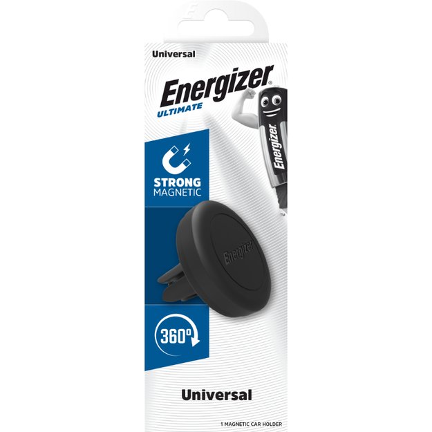 Energizer Ultimate - Magnetinis automobilinis laikiklis mobiliajam telefonui (juodas)