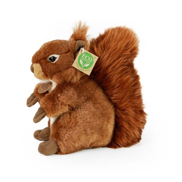 Plush squirrel 21 cm ECO-FRIENDLY