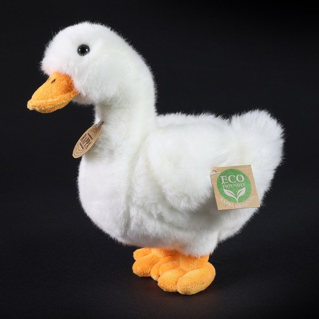 Plush duck 24 cm ECO-FRIENDLY