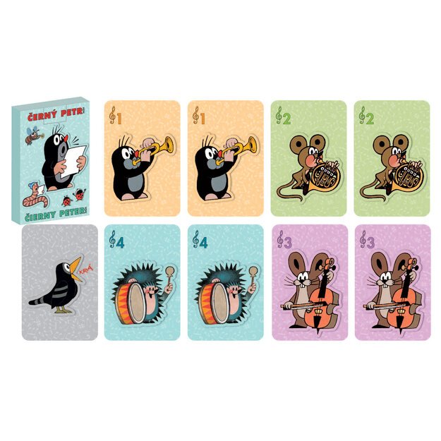 Cards Čern&yacute; Petr Krtek musicians