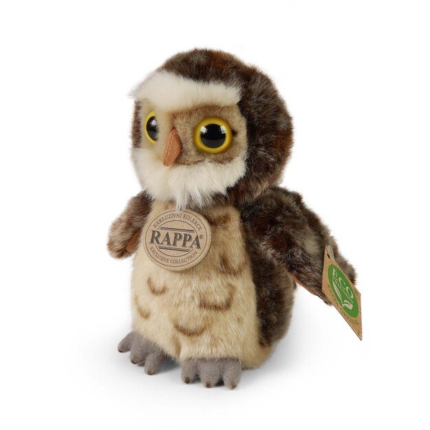 Plush owl 16 cm ECO-FRIENDLY