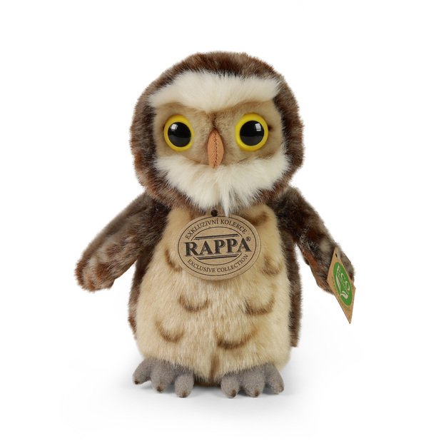 Plush owl 16 cm ECO-FRIENDLY