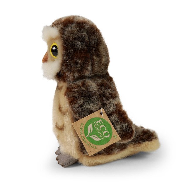 Plush owl 16 cm ECO-FRIENDLY