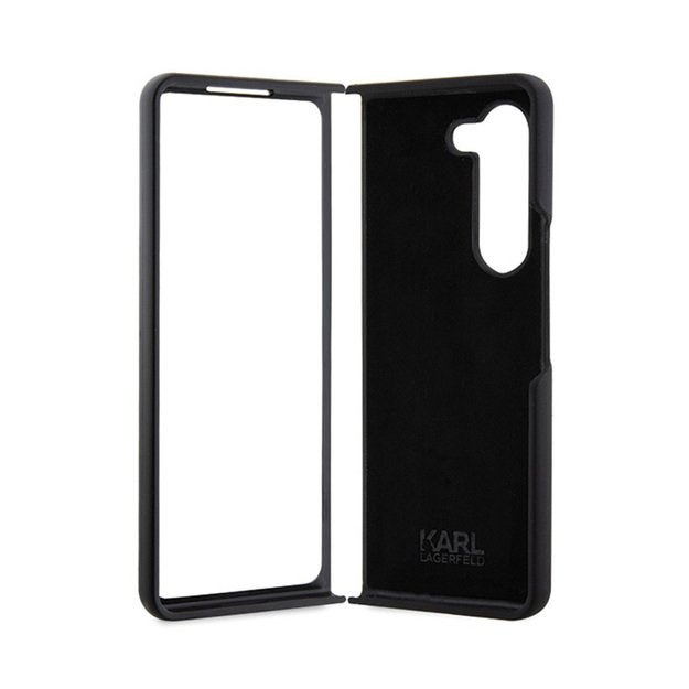 Karl Lagerfeld Silicone Ikonik – Samsung Z Fold 5 Case (juodas) 20