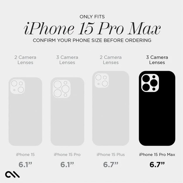 Case-Mate Karat MagSafe – auksu dekoruotas iPhone 15 Pro Max dėklas (marmuras)