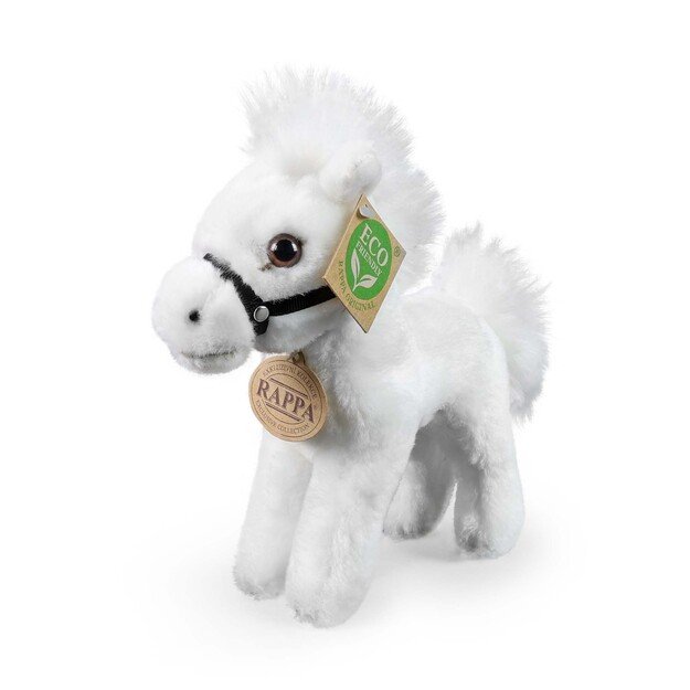 Plush white horse 20 cm ECO-FRIENDLY
