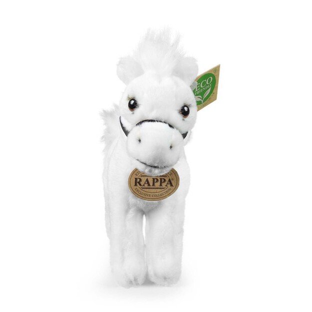 Plush white horse 20 cm ECO-FRIENDLY