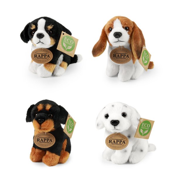 Plush dogs assort 12 cm ECO-FRIENDLY