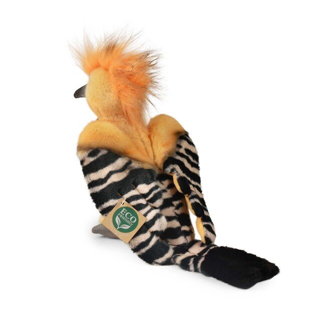 Plush Eurasian hoopoe 22 cm ECO-FRIENDLY