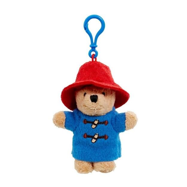 Rainbow Paddington Plush Key Chain