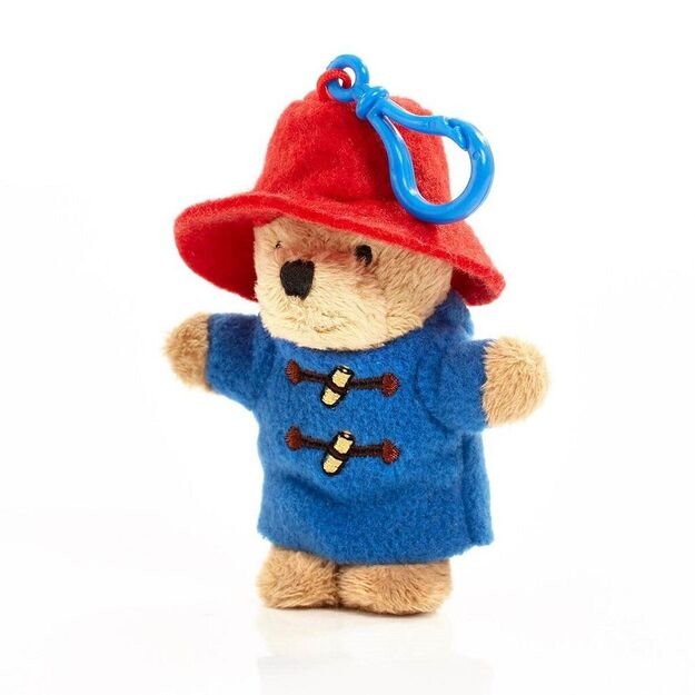 Rainbow Paddington Plush Key Chain