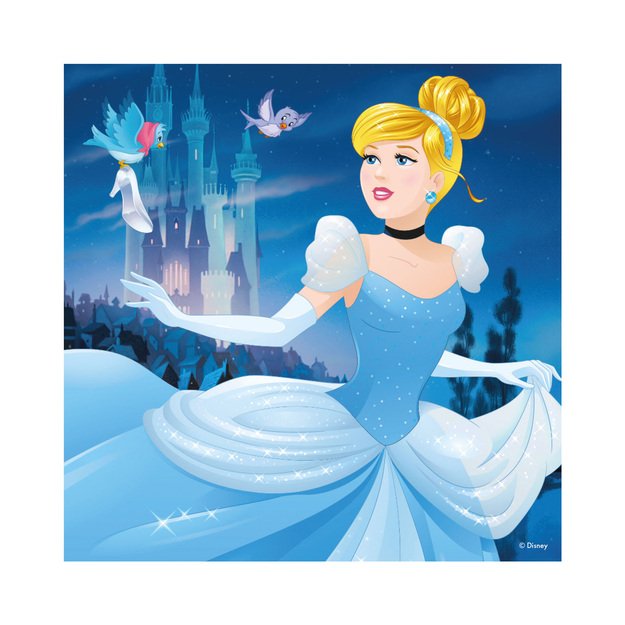 HAPPY PRINCESSES 3x55 puzzle