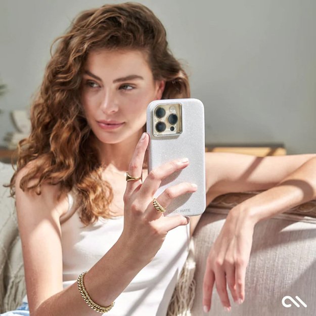 Case-Mate Shimmer MagSafe – dėklas, skirtas iPhone 15 Pro Max (vaikštantis) 38