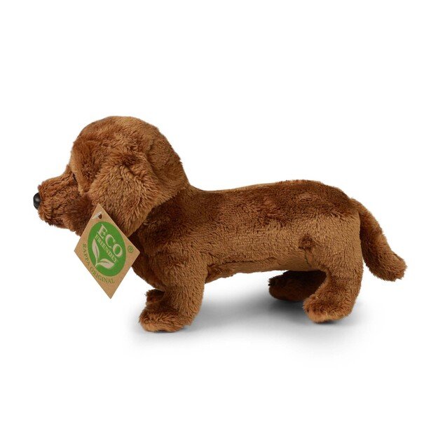 Plush Dachshund 19 cm ECO-FRIENDLY