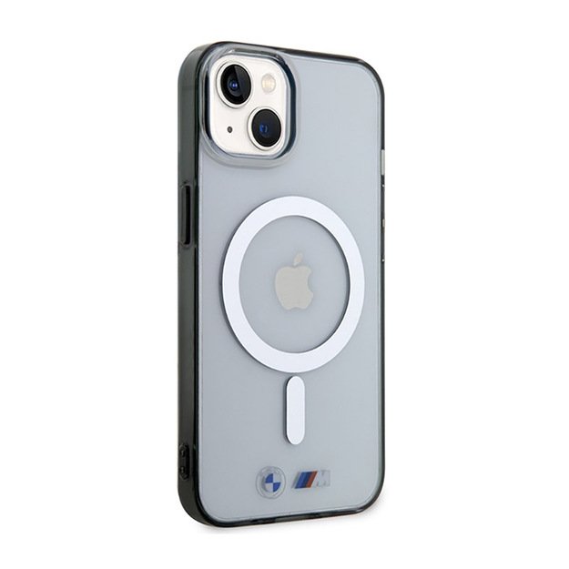 BMW Silver Ring MagSafe - Case for iPhone 14 (Transparent) 3